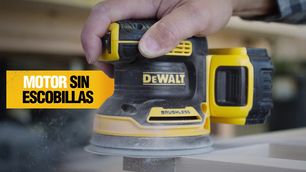 Lijadora Orbital Aleatoria Inal&aacute;mbrica DEWALT 20V M.* DCW210
