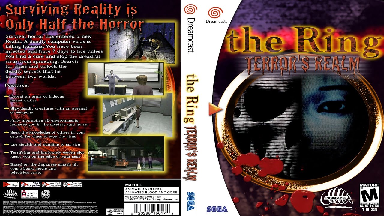The Ring: Terror's Realm | Dreamcast | 4K Widescreen | Longplay Full Game Walkthrough No Commentary