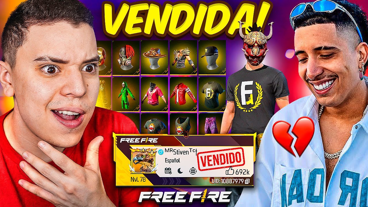 EL YOUTUBER QUE VENDIO LA CUENTA MÁS CARA DEL MUNDO EN FREE FIRE!