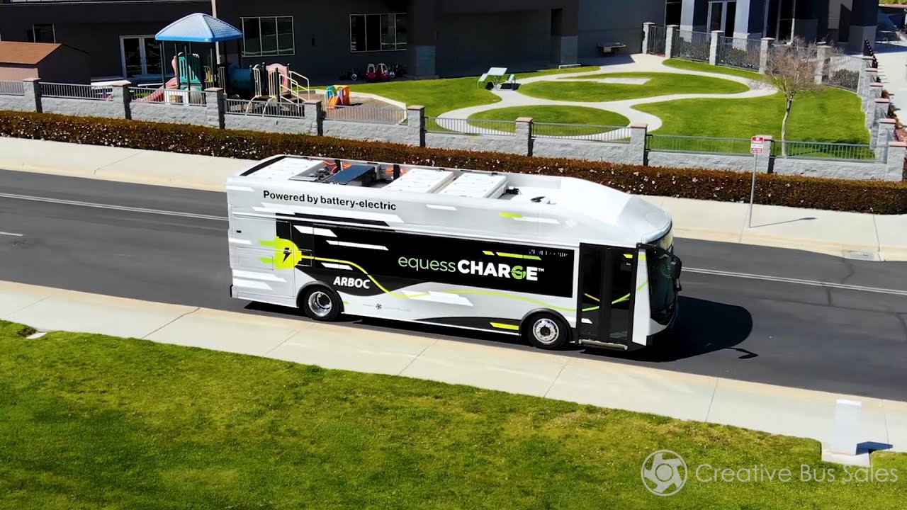 ARBOC Equess CHARGE Electric Bus for Sale  | Vehicle Showcase | Model 1 Commercial Vehicles