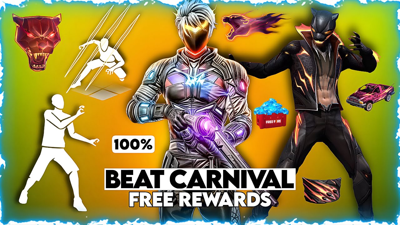 FREE FIRE BEAT CARNIVAL ALOK EVENT FREE REWARDS | BEAT CARNIVAL ALOK SPECIAL EVENT