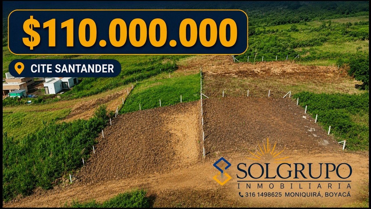 Se venden lotes en Cite Santander