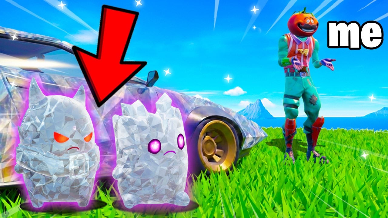 Прятки с самоцветами в Fortnite! (РЕДКОСТЬ)