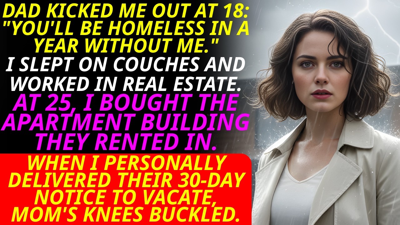 My Parents Said I'd Be Homeless By 20—I Handed Them An Eviction Notice At 25