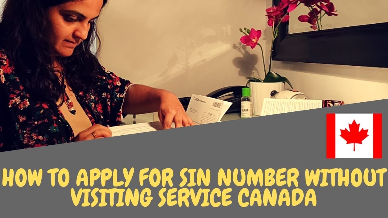 How to apply for SIN number online without visiting Service Canada l covid-19 crisis