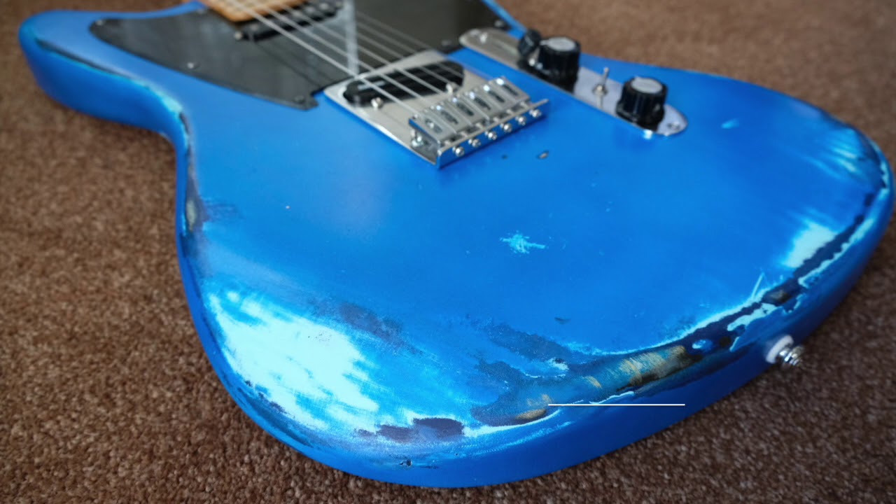 Warmoth AGED relic RELIC Telemaster Jazzcaster Offset Telecaster 2