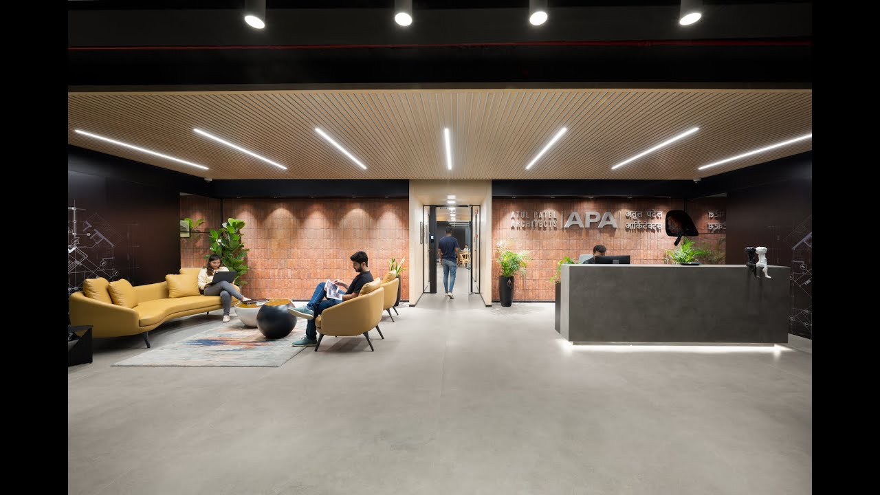 Office for Atul Patel Architects at Navi Mumbai designed and executed by Beyond Design Architects