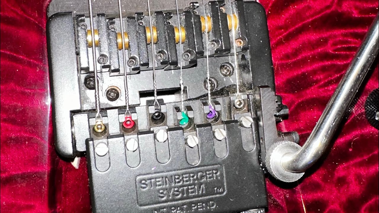 Steinberger TransTrem Setup Process