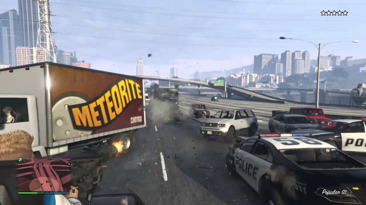 Gta 5 high speed limo chase