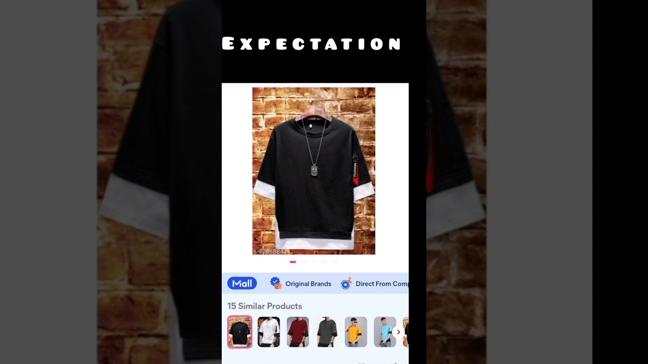 Expectation vs reality #meesho #shorts