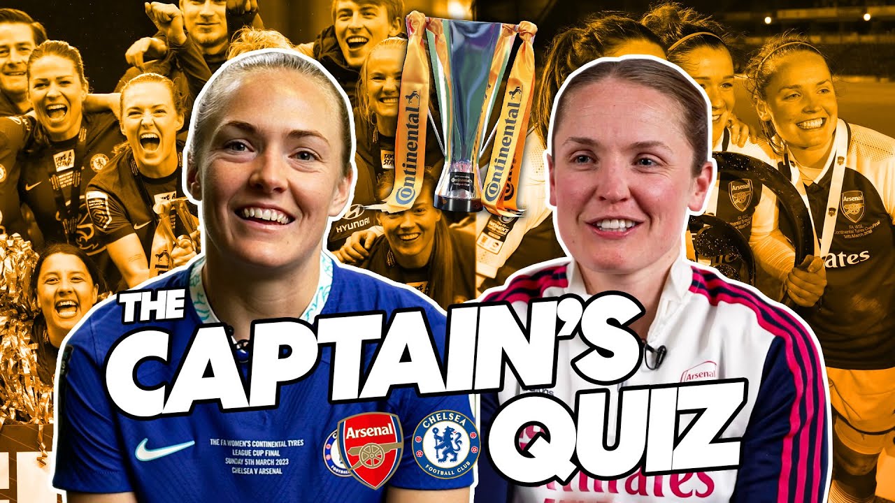 Kim Little & Magda Eriksson: Captain's Quiz | The FA Player