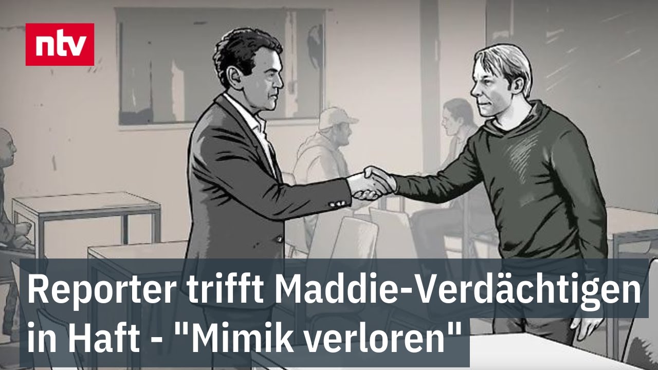 Reporter trifft Maddie-Verdächtigen in Haft - "Sagt, er habe seine Mimik verloren"