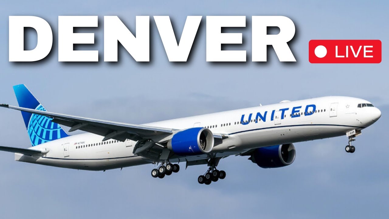 🔴LIVE Denver Airport | Busy Night Ops | Denver Plane Spotting