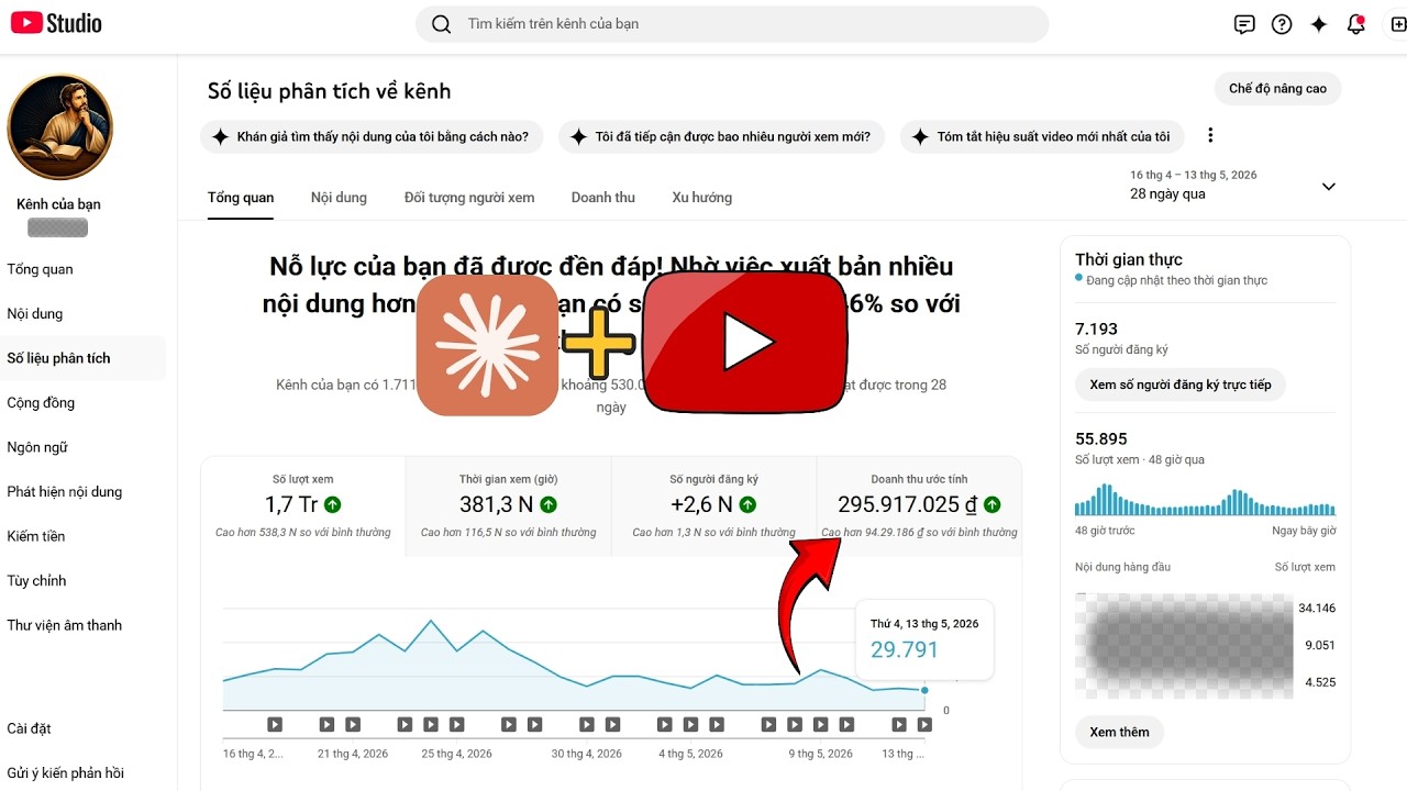 Quy Tr&igrave;nh L&agrave;m YouTube AI Kiếm Tiền Bằng Claude 2026 Từ A-Z | Full Course