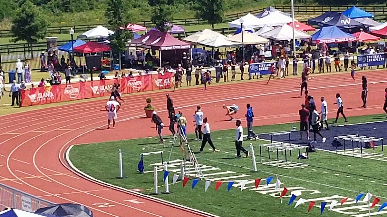Westlake High School Girls 400m Finals Kennedy Simon