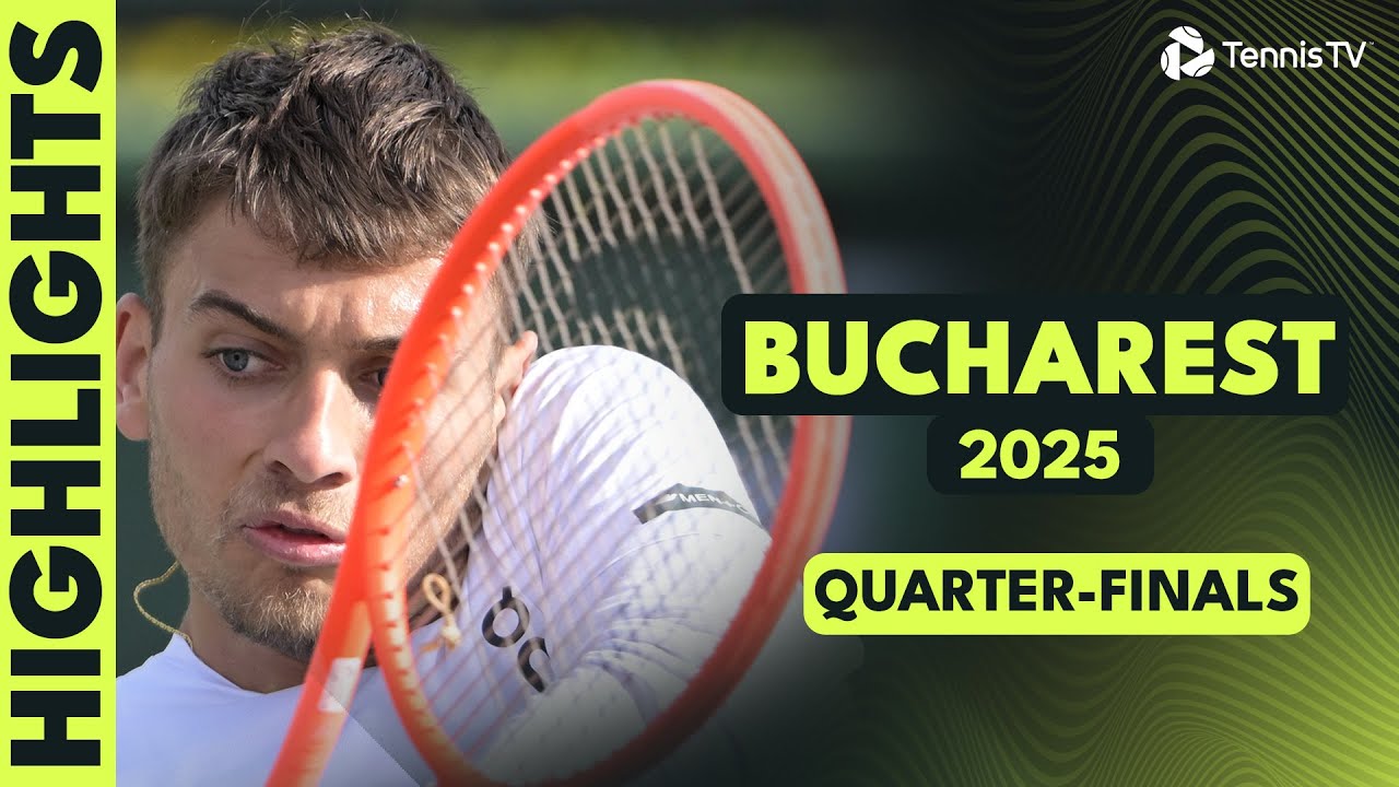 Baez Takes On Comesana; Cobolli & Martinez Feature| Bucharest 2025 Quarter-Finals Highlights