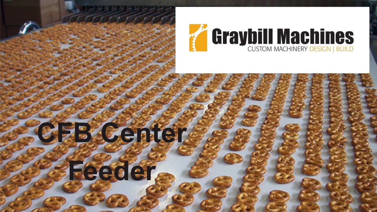 CFB Graybill Machines Enrober Feeder with Upgrades