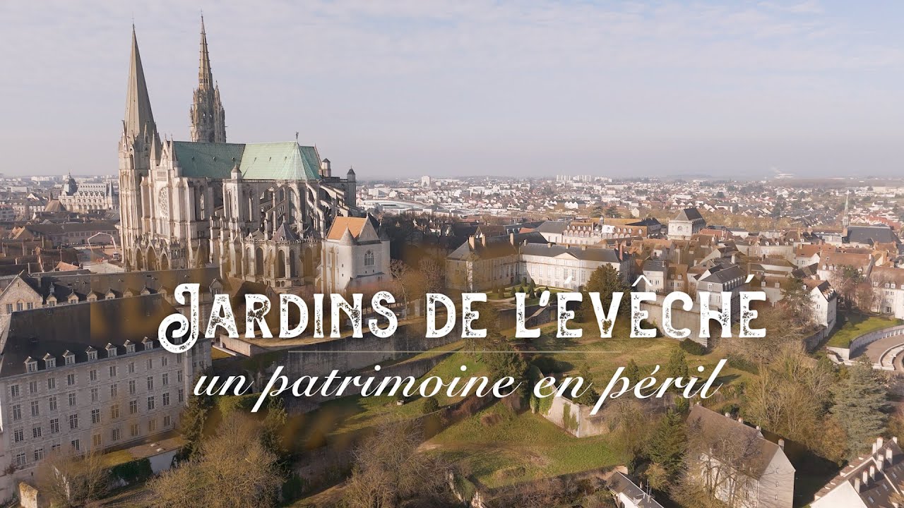 Les jardins de l'Évêché, un patrimoine chartrain en péril