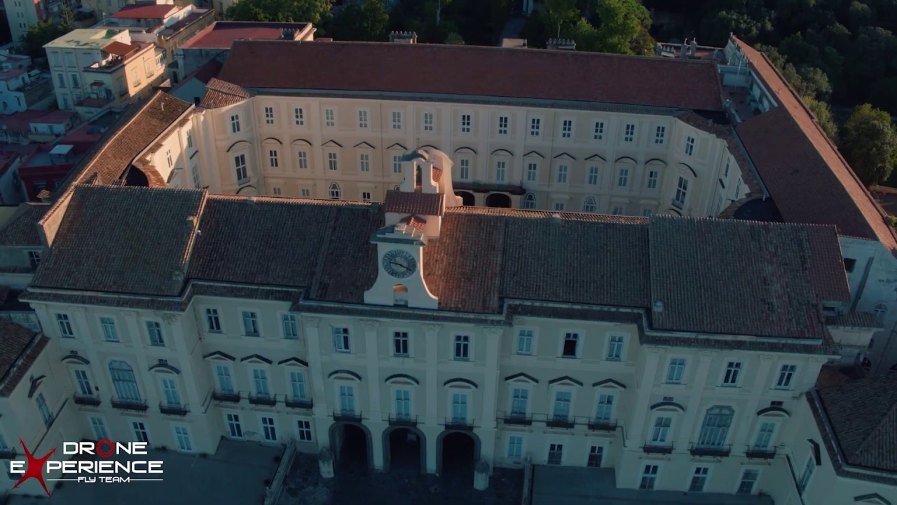 CAMPANIA - REGGIA DI PORTICI - RIPRESE AEREE CON DRONE