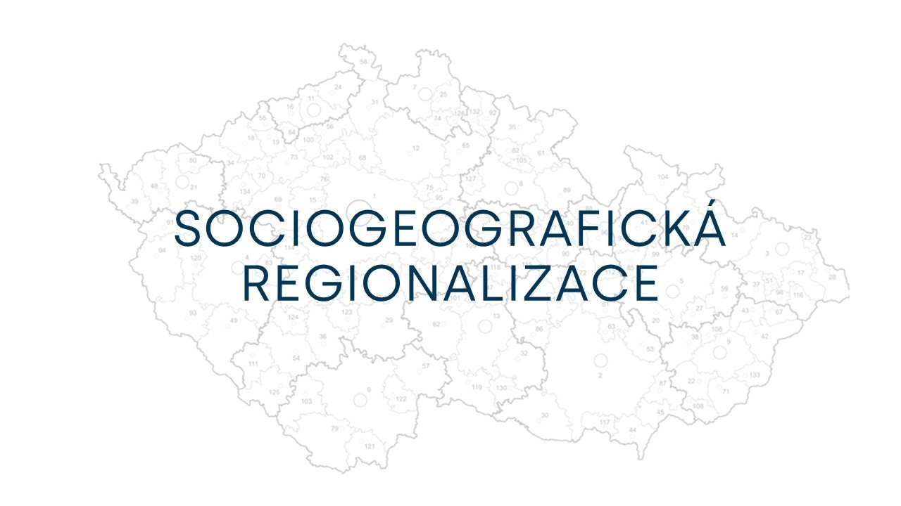 Sociogeografická regionalizace Česka