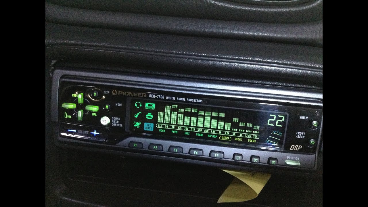 Pioneer Processor Equalizer DEQ-7600 Unbox!!
