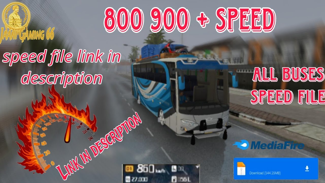 How to add speed mod in bus simulator indonesia//1000+ speed || Jaani Gaming 66 ⚔️