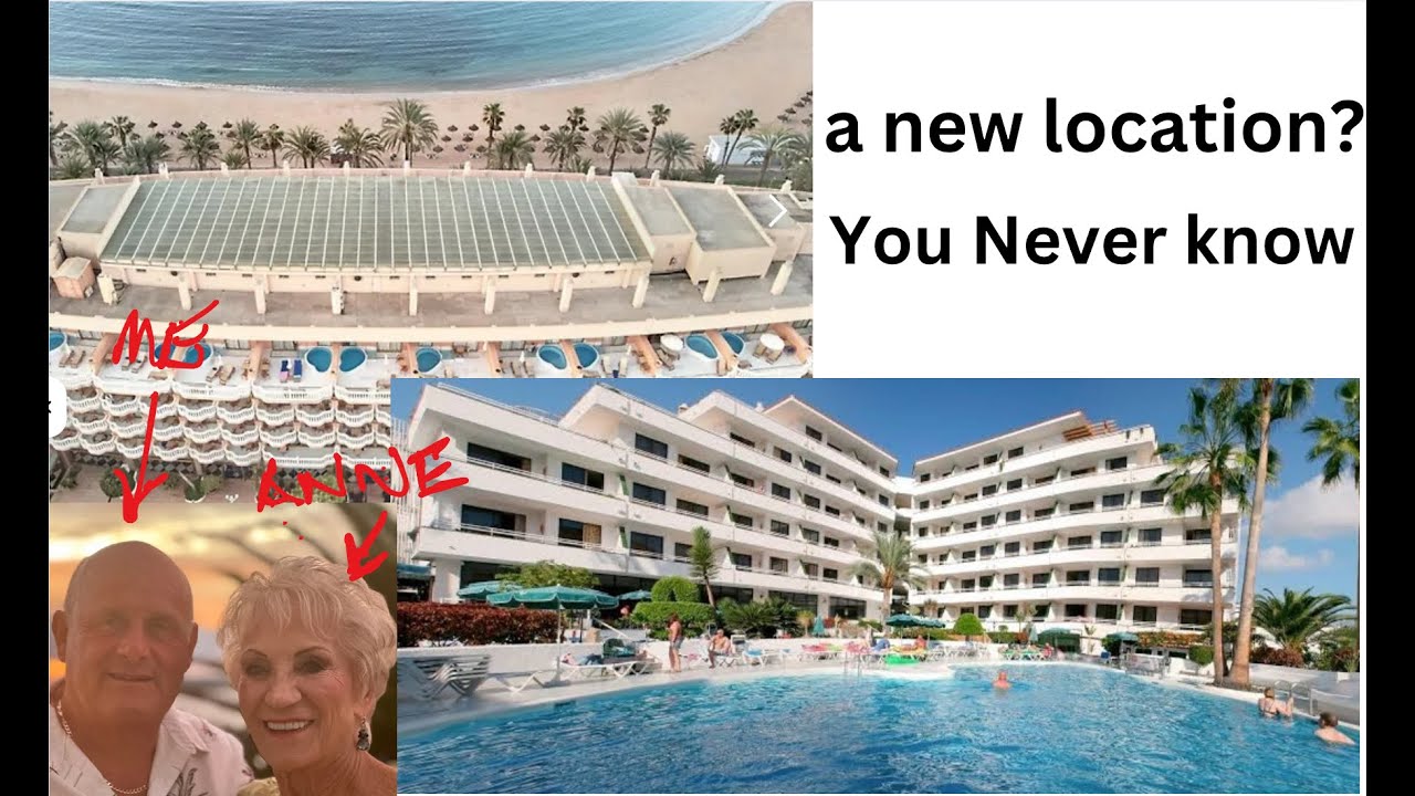 Tenerife.Fact-finding in Playa de las Americas.Looking round other hotels etc