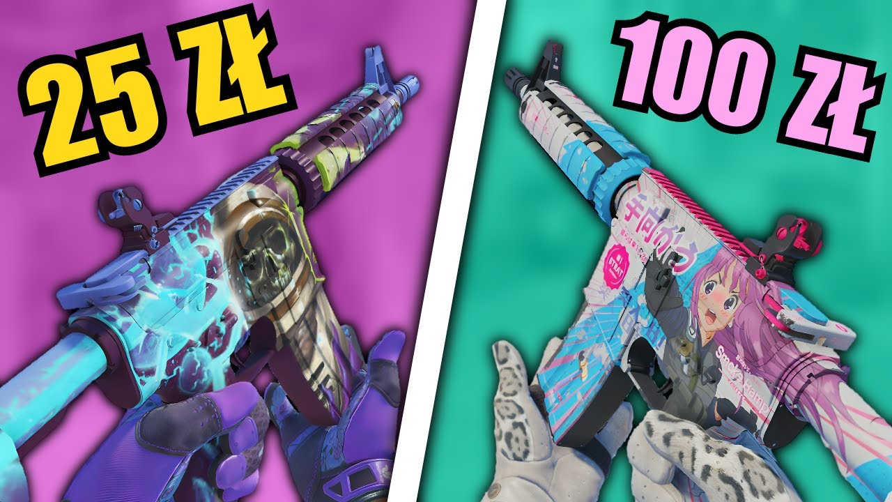 NAJLEPSZE SKINY DO M4A4 DO KAŻDEJ KWOTY W CS2