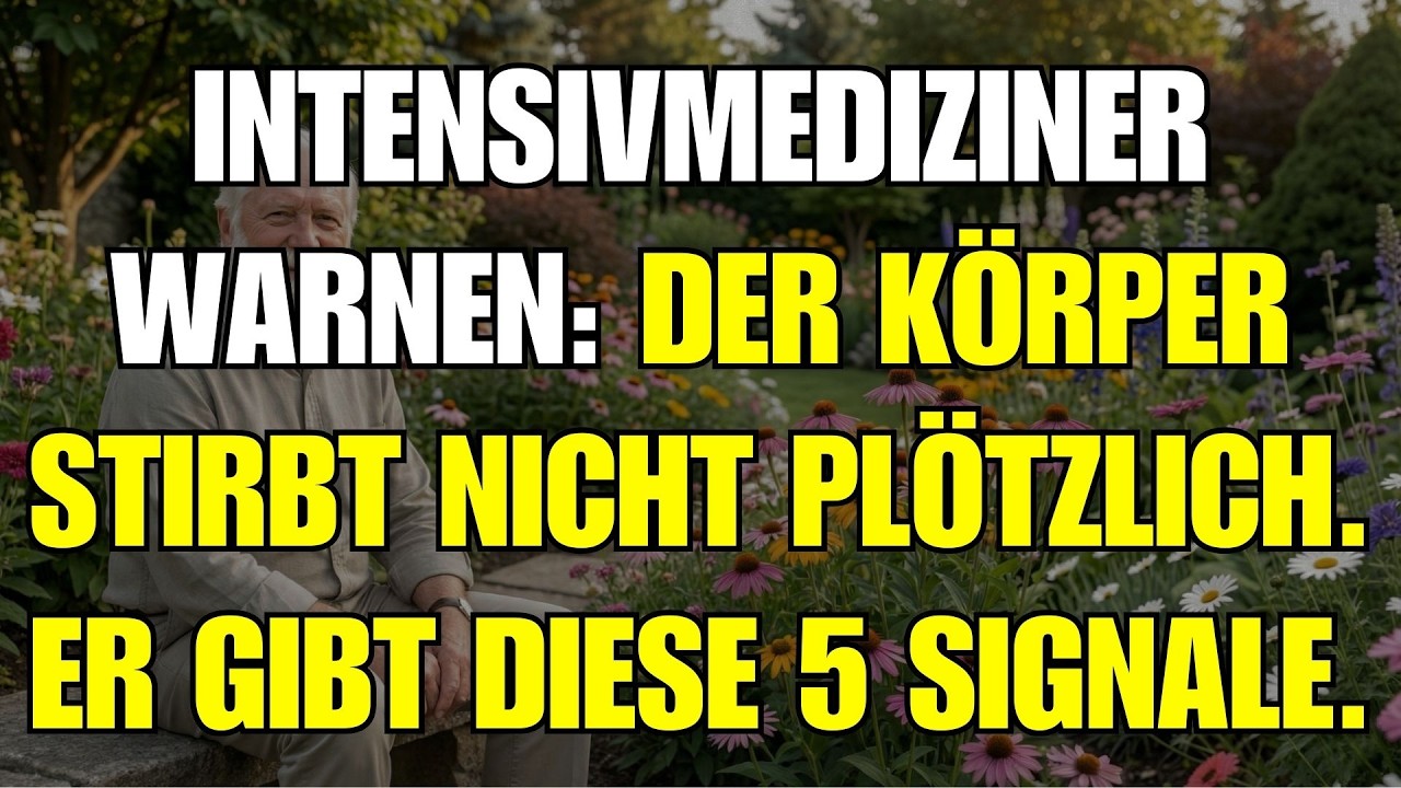 Nur 5 % erreichen die 60 ohne diese 4 stillen Leiden (Sie werden 100 Jahre alt!) 🚨