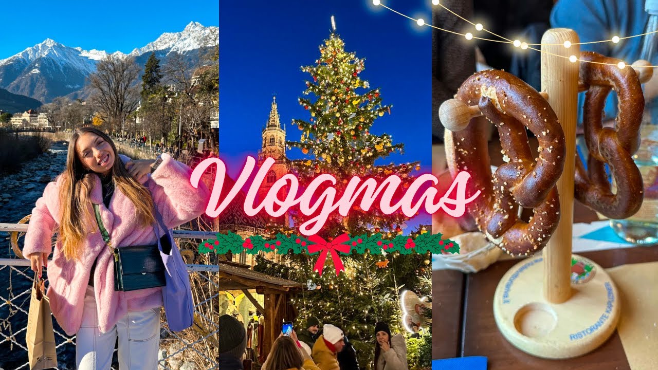 Andiamo ai MIGLIORI MERCATINI DI NATALE D'ITALIA!! 🎄✨🎅 vlogmas