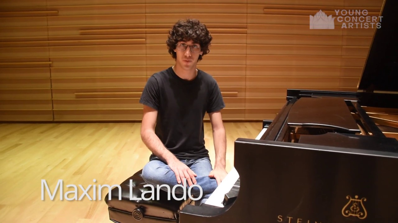 Maxim Lando talks Kapustin and Billy Joel