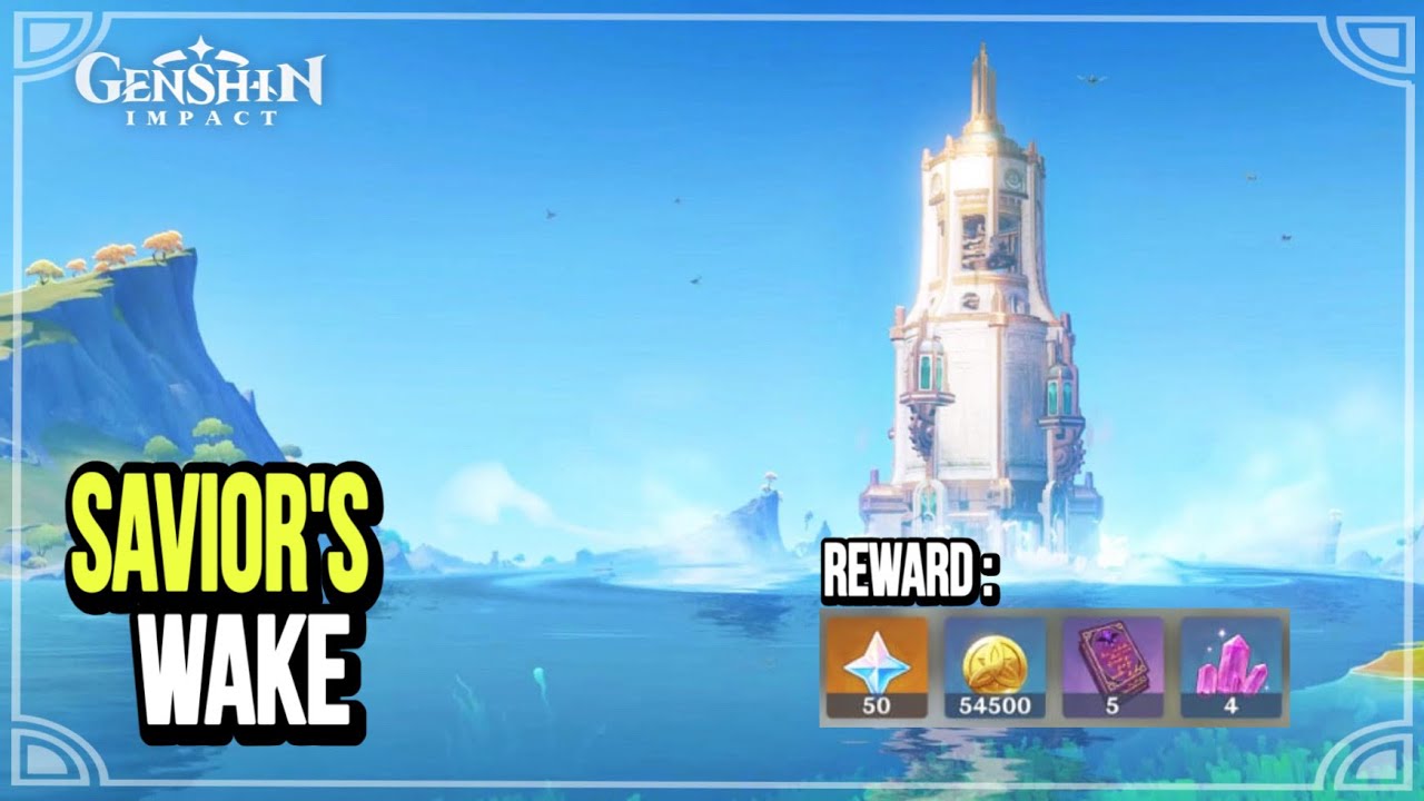 Savior's Wake | In the Wake of Narcissus : Act 2 | World Quest & Puzzles [Genshin Impact]