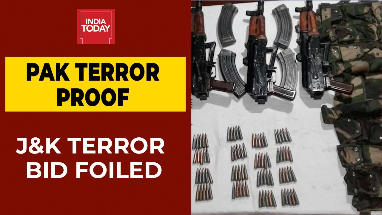 Army Foils Pakistani Terrorists&rsquo; Bid To Smuggle Weapons Through Kashmir, Recovers Rifles, Ammunition