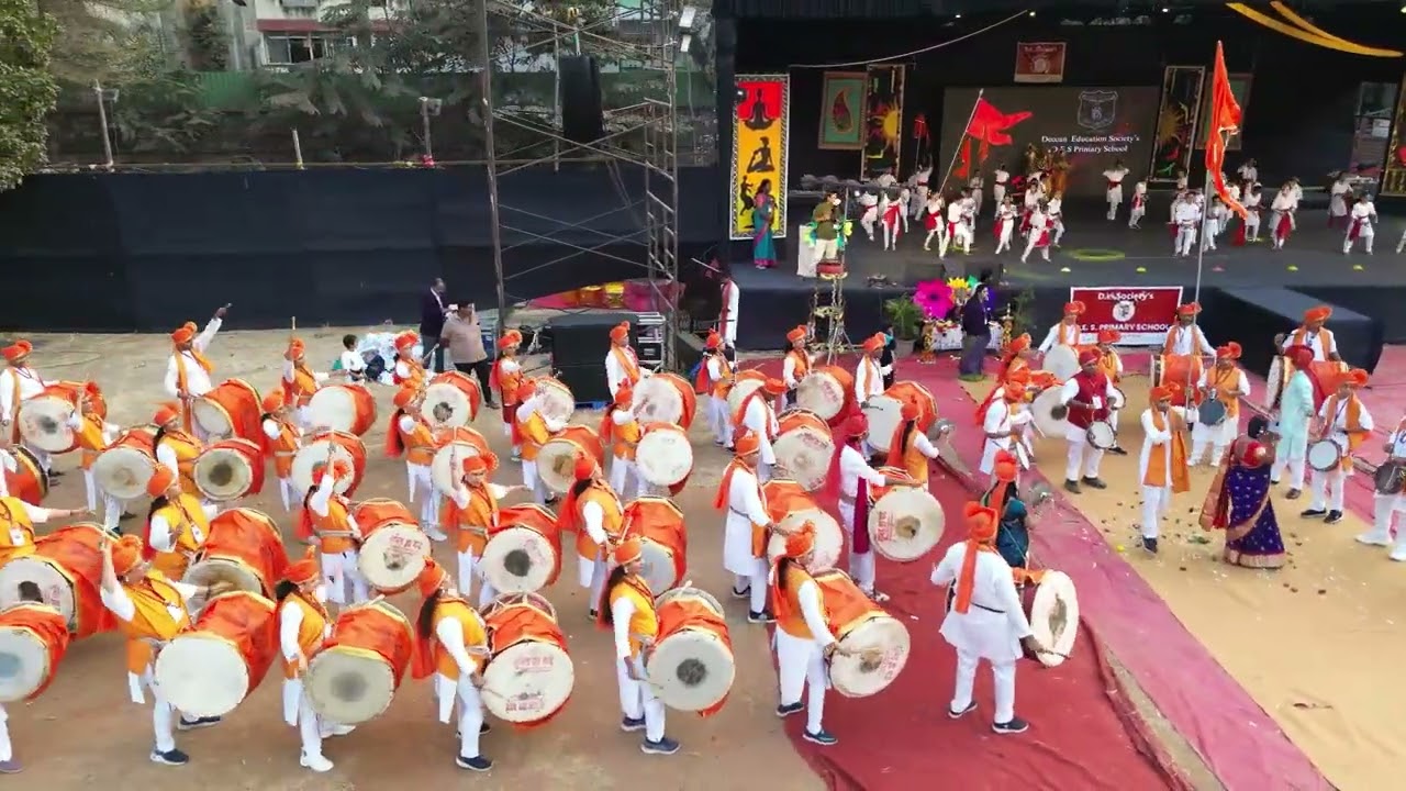 D.E.S School students set World Record in Yoga.