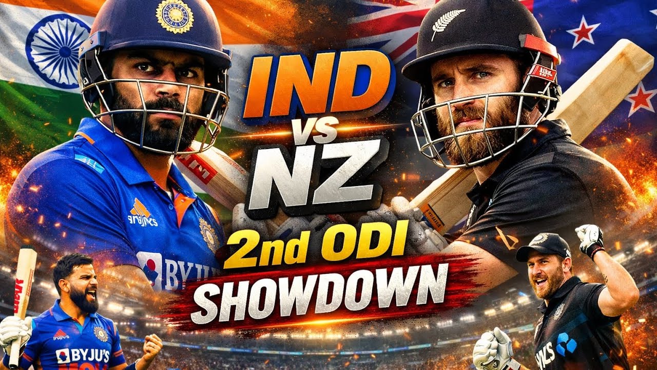 IND vs NZ 2nd ODI match showdown 