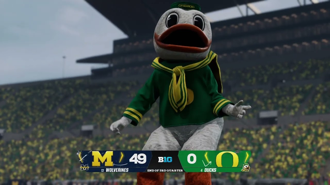 Playing Road to Glory In College football 26
