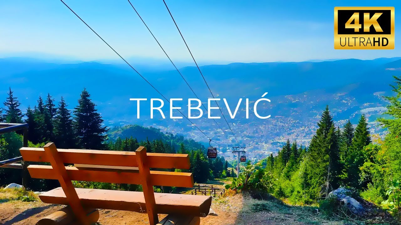 🇧🇦【4K】Planina Trebević: The Lungs of Sarajevo DRONE + WALKING TOUR