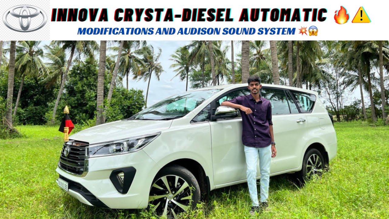 Toyota Innova Crysta Diesel Automatic Modified ⚠️🔥-Undisputed Crown of the Segment? 👑🤔