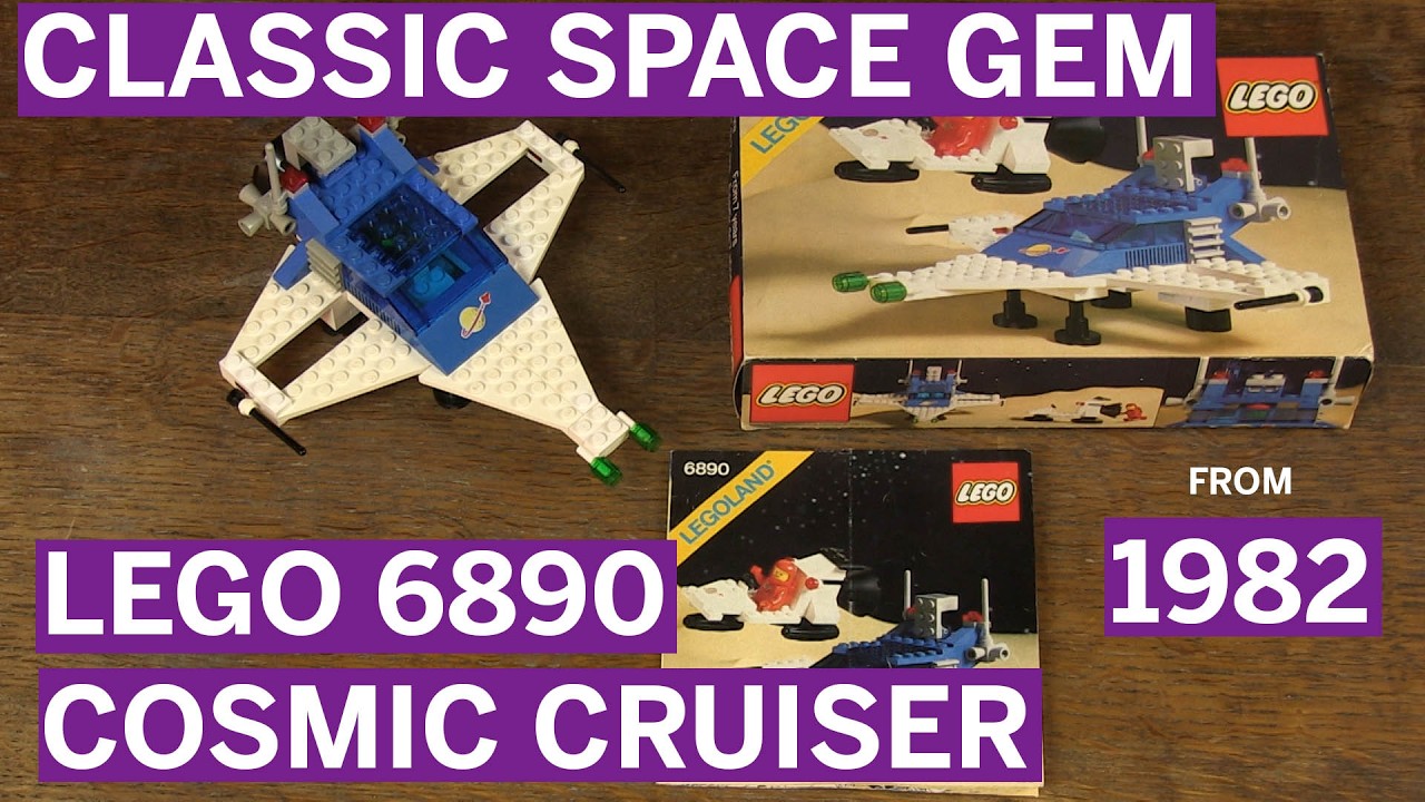 Обзор набора LEGO 6890 &laquo;Космический крейсер 1982&raquo; | Классика космоса в лучшем виде