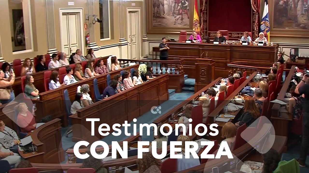 Los testimonios de las mujeres con discapacidad suenan con fuerza en el  Parlamento de Canarias