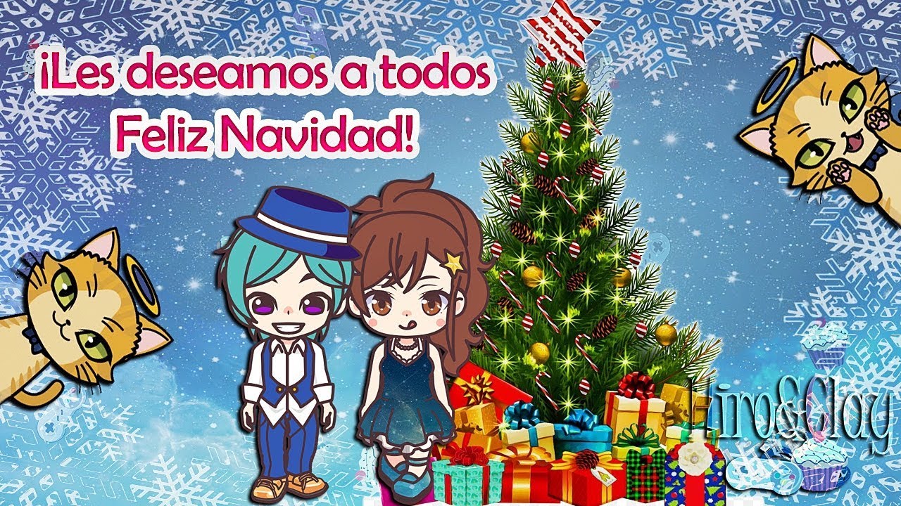 &iexcl;Les deseamos Feliz Navidad a todos!  🎄~ Hiro y Clay