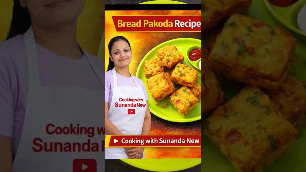 Mini Bread Pakoda ASMR cooking #breadpakora#eveningsnacks 