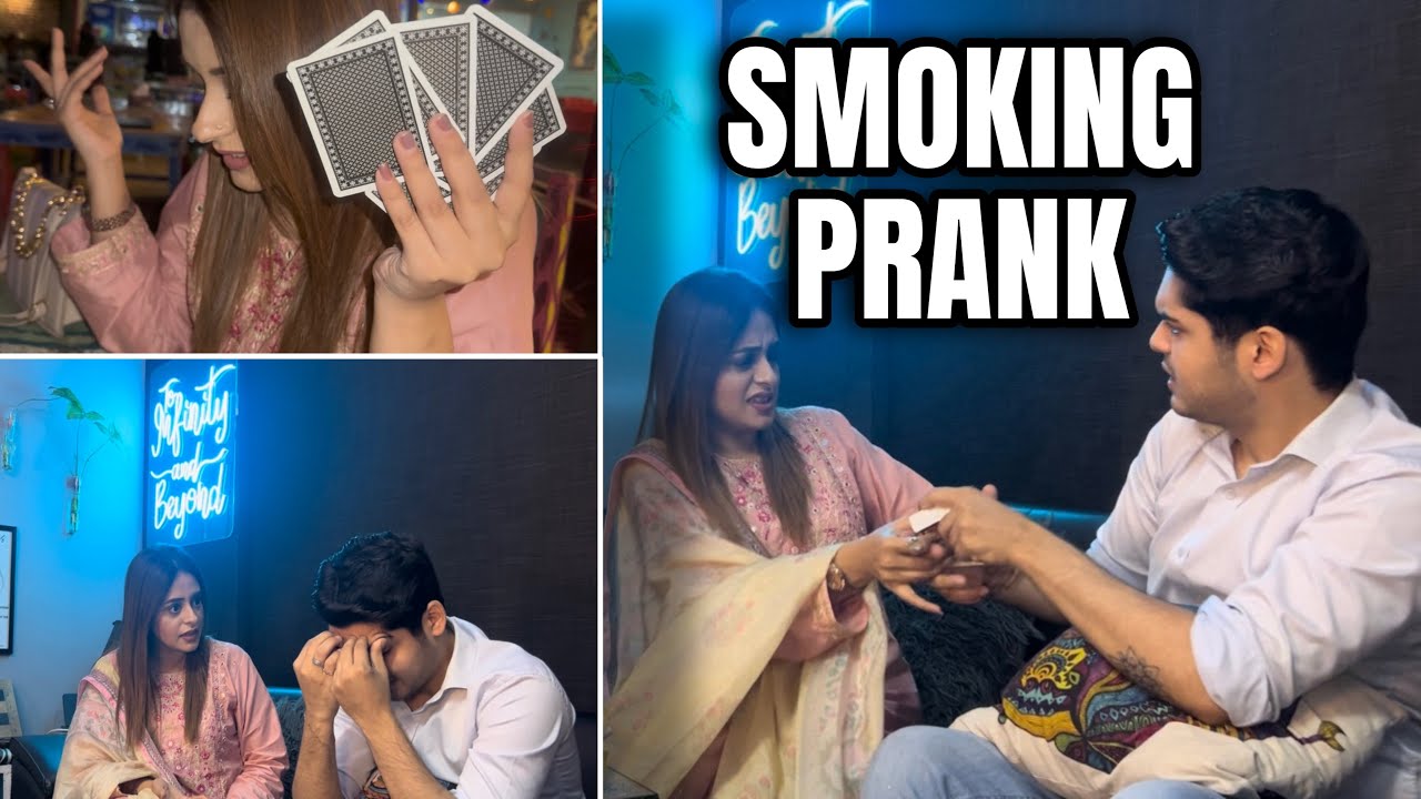 SMOKING PRANK ON NIMRA| DAY OUT