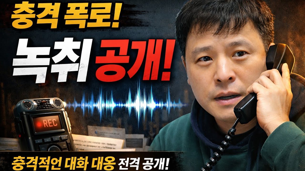 [녹취공개] 결정했습니다.