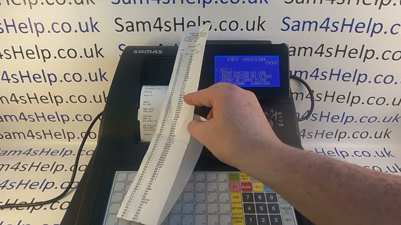 How To Automate Z1 Financial & PLU Sales Reports Into One Button Press Sam4S NR-510FB / NR-520FB