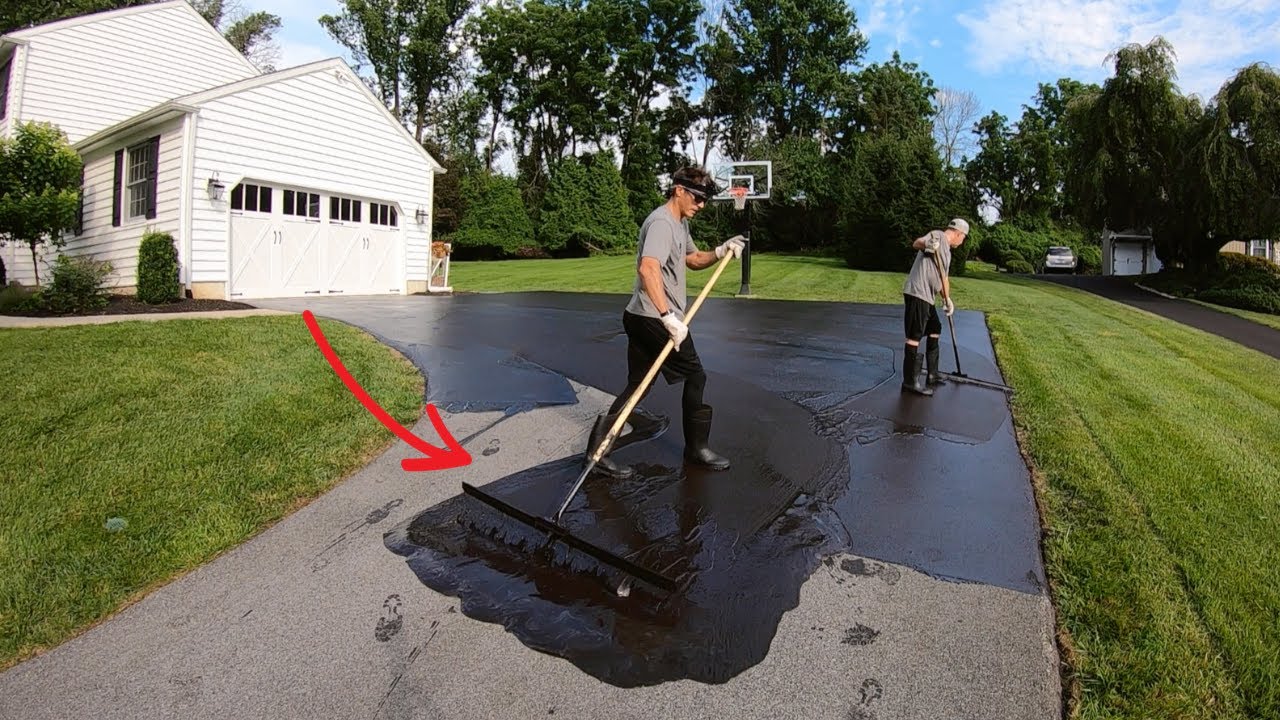 Professional Driveway Sealcoating #57 