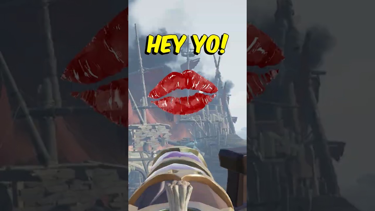 Skeleton Ship Rizz in Sea of Thieves