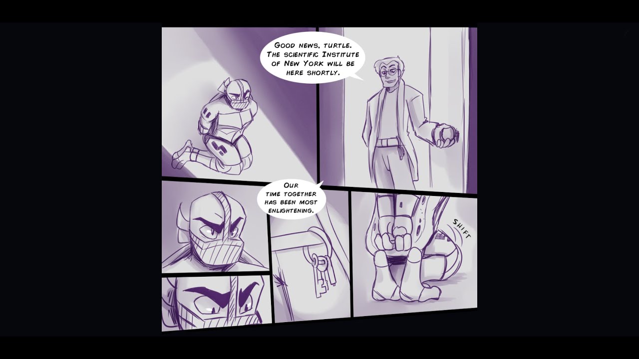 Escape Attempt Comic DUB - comic By Jadethestone - link to the fic in the description