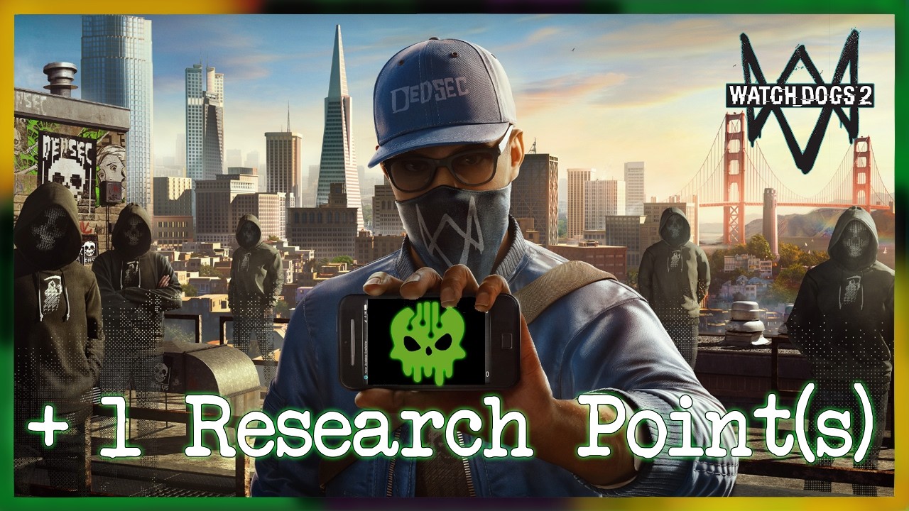 #23-Watch Dogs 2 -Research points hunting | SideOps No commentary #watchdogs2