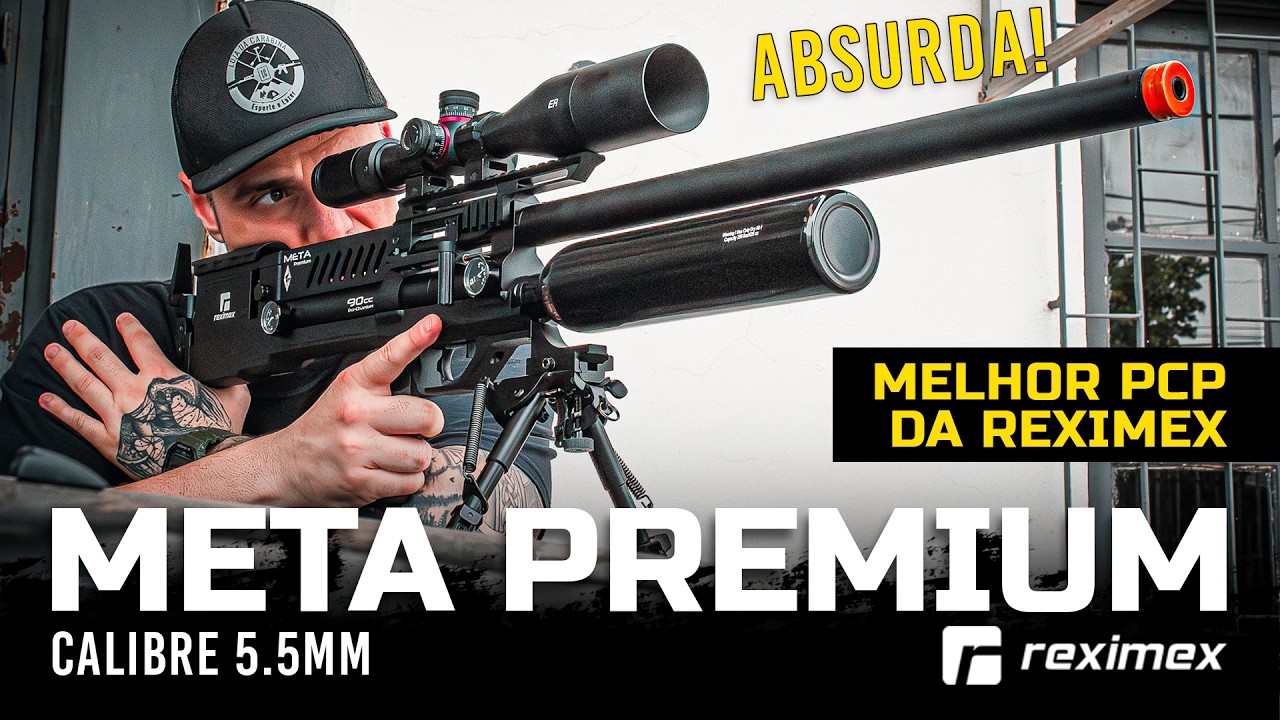 A MELHOR CARABINA PCP REXIMEX - PCP Meta Premium 5.5mm